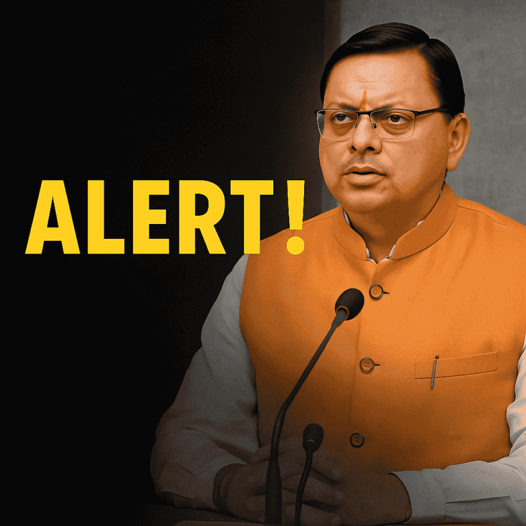 ब्रेकिंग न्यूज़: दिल्ली धमाके पर बोले सीएम धामी – “घटना अत्यंत दुखद, उत्तराखंड में हाई अलर्ट जारी”