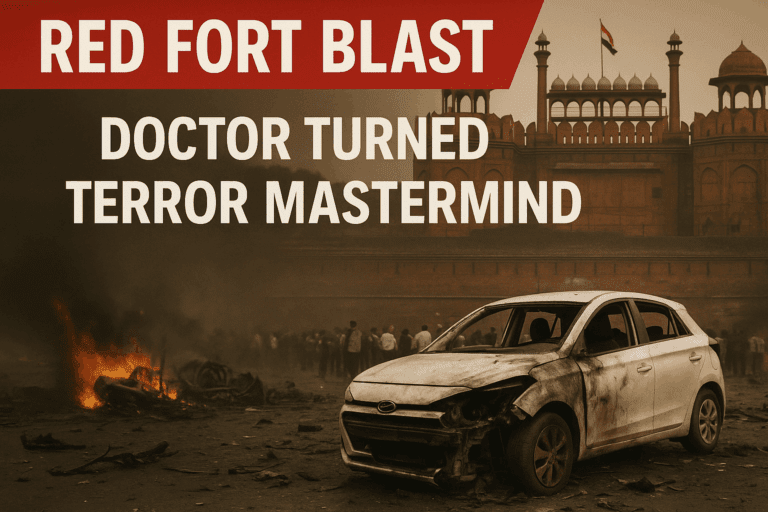 BREAKING-Red Fort Blast का मास्टरमाइंड डॉक्टर! — पुलवामा का Dr Umar बना दिल्ली के धमाके का चेहरा!
