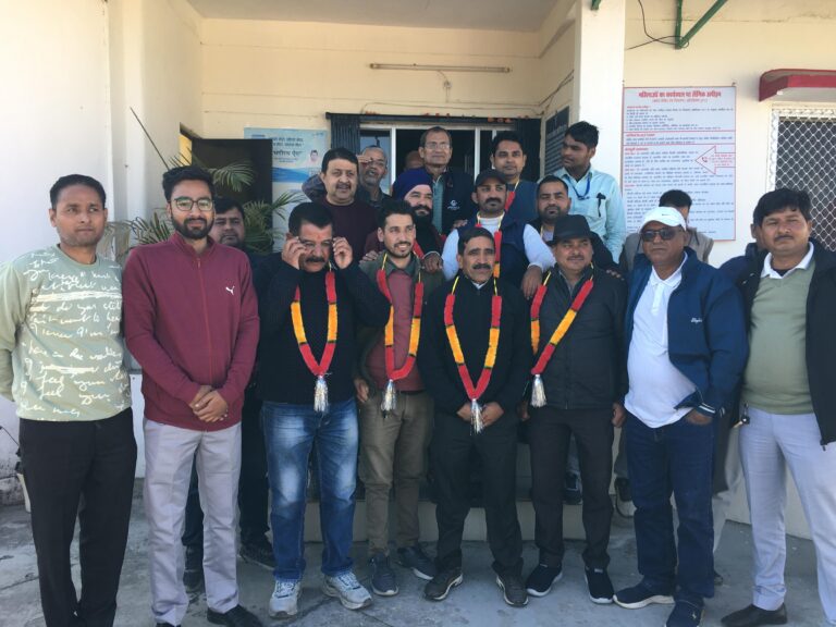 जिला सूचना अधिकारी कार्यालय सभागार में शांतिपूर्ण ढंग से सम्पन्न हुई चुनाव प्रक्रिया