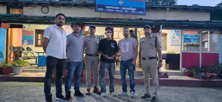 रानीखेत में चेकिंग के दौरान 7.86 ग्राम स्मैक बरामद, एक आरोपी गिरफ्तार