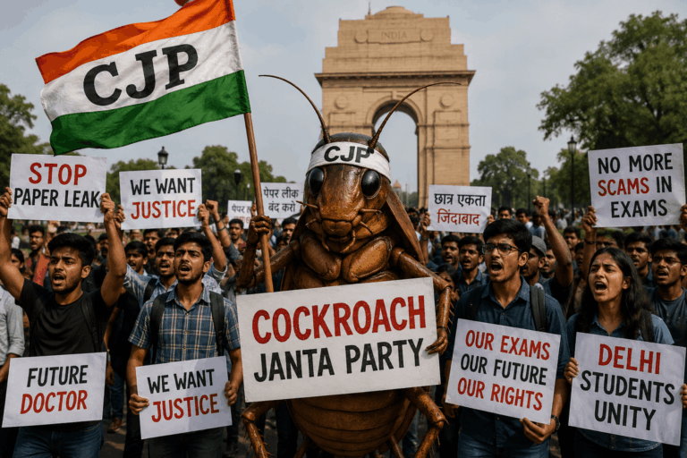 क्या है ‘कॉकरोच जनता पार्टी’? क्यों देशभर में हो रहे हैं प्रदर्शन, जानिए आंदोलन की पूरी कहानी
