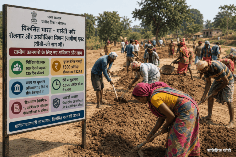 ग्रामीण आजीविका को मजबूती: न्यूनतम दिहाड़ी ₹300 तय, श्रमिक परिवारों को मिलेगा लाभ