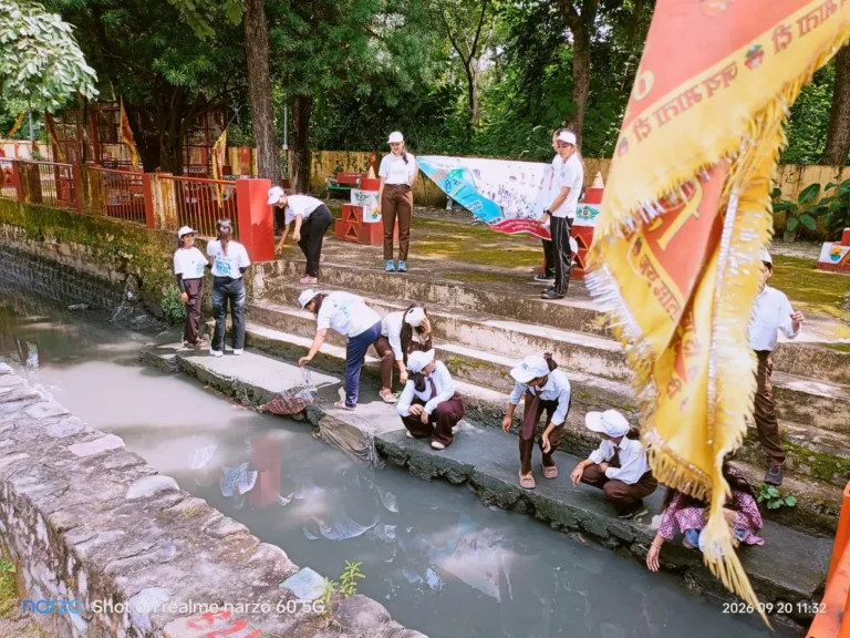 नमामि गंगे के तहत हल्द्वानी महिला महाविद्यालय में स्वच्छता, पर्यावरण संरक्षण एवं सौंदर्यीकरण अभियान
