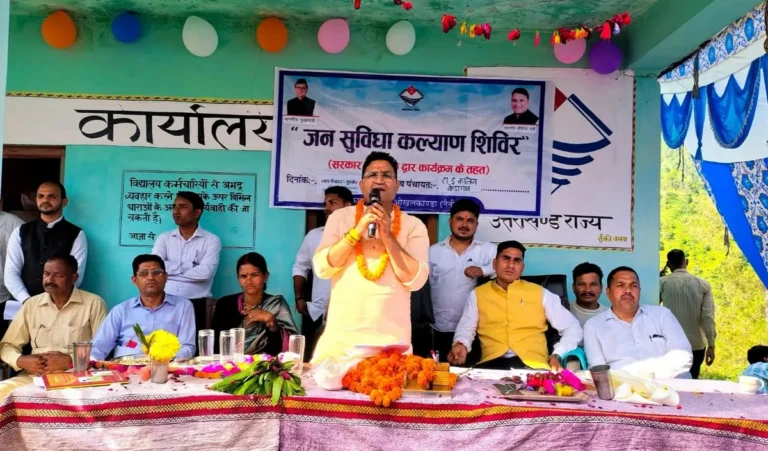 कैड़ागाँव हाईस्कूल का इंटरमीडिएट कॉलेज में उच्चीकरण, ग्रामीणों ने मंत्री कैड़ा का जताया आभार