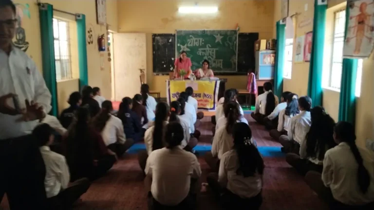 विकसित भारत 2047 के अंतर्गत योग एवं फिटनेस कैंप का आयोजन