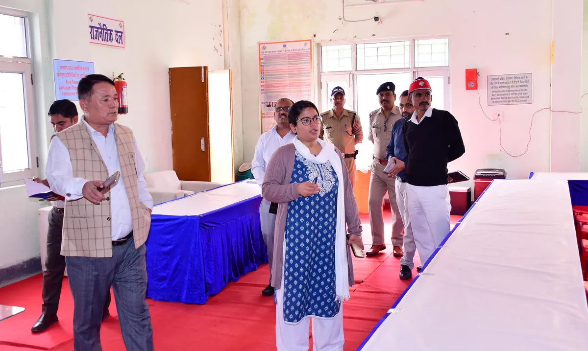 बागेश्वर में 23 अक्टूबर से शुरू होगी ईवीएम-वीवीपैट की फर्स्ट लेवल चेकिंग
